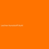 Leichter Kunststoff-Stuhl