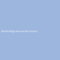 Mittelm&auml;&szlig;ige Baumwolle-Tastatur