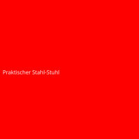 Praktischer Stahl-Stuhl