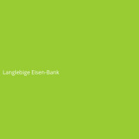 Langlebige Eisen-Bank