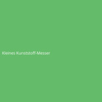 Kleines Kunststoff-Messer