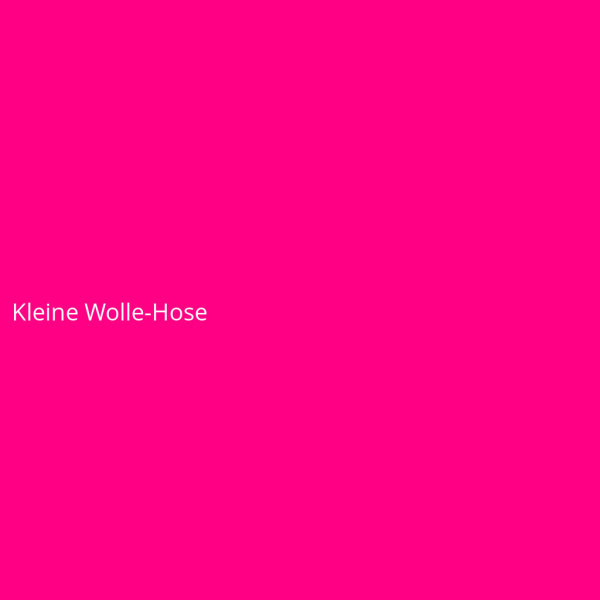 Kleine Wolle-Hose