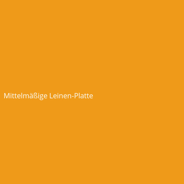 Mittelm&auml;&szlig;ige Leinen-Platte