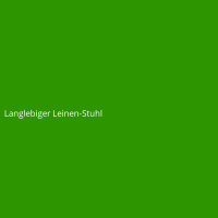 Langlebiger Leinen-Stuhl