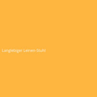 Langlebiger Leinen-Stuhl