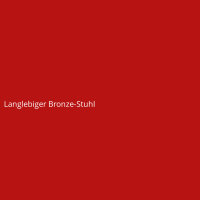 Langlebiger Bronze-Stuhl